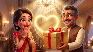 बहू नहीं, बेटी बन गई ससुर की जान ❤️ | आखिरी सरप्राइज ने सबको रुला दिया | Sasur or bhau ki love story