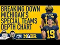 Breaking down Michigan s special teams depth chart in 2023