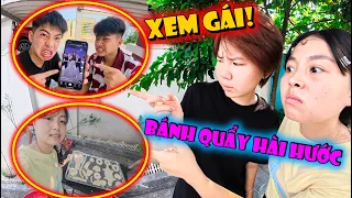 Chị Hằng Rủ Team Làm Bánh Quẩy Chấm Mắm Siêu Cay Bắt Gặp Cún 3D & Thắng Cầy Trốn Đi Ngắm Gái Xinh