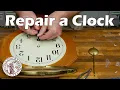 How to Replace a Clock Movement Woodworkers Institute