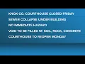 Knox County Courthouse closing Friday for underground repairs