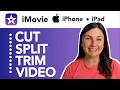 iMovie on iPhone How to Cut Split or Trim a in an iMovie Project on an iPhone or iPad