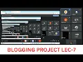 PART-7 Blogging Project Using HTML CSS JAVASCRIPT JAVASCRIPT PROJECT PROJECT OF JAVASCRIPT