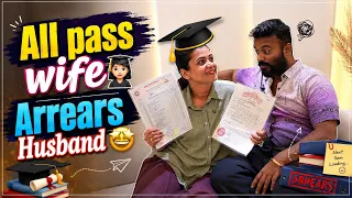 Hussain Manimegalai Degree secrets 🤩 Wife Degree 👩‍🎓 vs Husband’s Arrears 😭😂