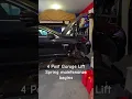 4 Post Garage Lift #luxurylifestyle #garage #garagelift #car #carmaintenance