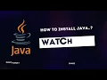 java installation with editplus