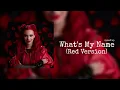 Descendants: The Rise of Red - What's My Name (Red Version) (speed up)