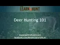 LtH Webinar Deer Hunting 101