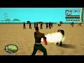 Download Lagu GTA San Andreas - CJ's 6 STAR COP BATTLE At The BEACH (GTA SA Funny Moments)