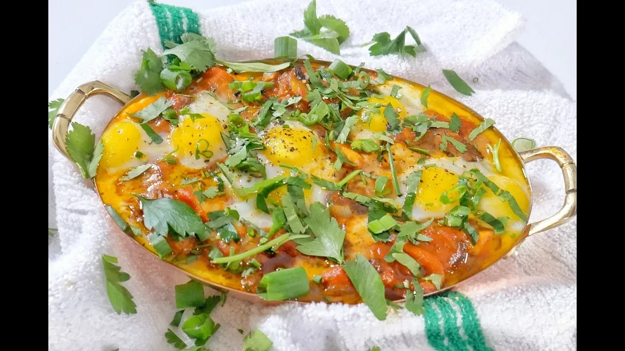 Modern Mushroom Shakshuka