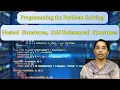 LEC24 PPS Nested Structures Self Referenced Structures by Mrs M Srividya