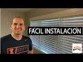 COMO INSTALAR PERSIANAS IMITACION MADERA DE HOME DEPOT