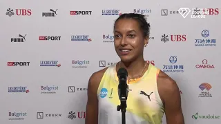 Audrey Werro 1 53 70 World Leading 800m win over Femke Bol at Zurich Diamond League