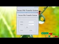 Final Year Projects Secure file transfer System