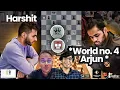 Download Lagu Harshit Raja takes on World no. 4 Arjun Erigaisi in Grenke Open 2025 | Commentary by Sagar, Harshit