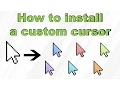 Get a custom cursor Where to download and how to install