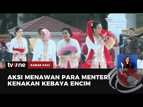 Jokowi dan Istri Hadir di Acara Istana Berkebaya
