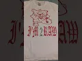 Gangster teddy bear shirt