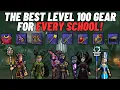 Wizard101 The ULTIMATE Level 100 Gear Guide For EVERY School