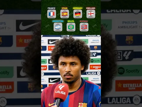 Karim Adeyemi picked his favourite players from national teams π±π₯ #efootball2023 #efootball2024