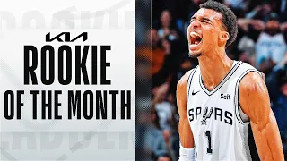 Download Victor Wembanyama's February Highlights | Kia NBA Western Conference Rookie of the Month #KiaROTM MP3