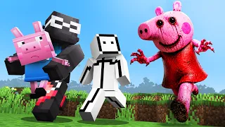 Escapamos De Peppa Pig Maldita En Minecraft