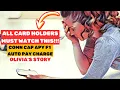 Olivia Saw a Mysterious Comn Cap Apy F1 Auto Pay Charge Legit Charge or a Costly Mistake WATCH NOW