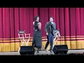 Lin-Manuel Miranda and Renee Elise Goldsberry sing Satisfied at the United Palace Theater!