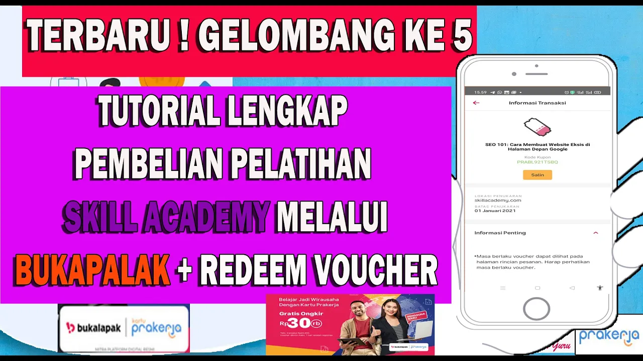 Cara mendapatkan Cashback bukalapak