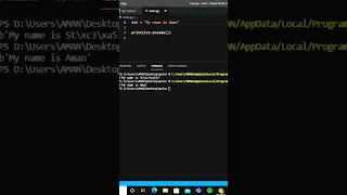encode function in python Python