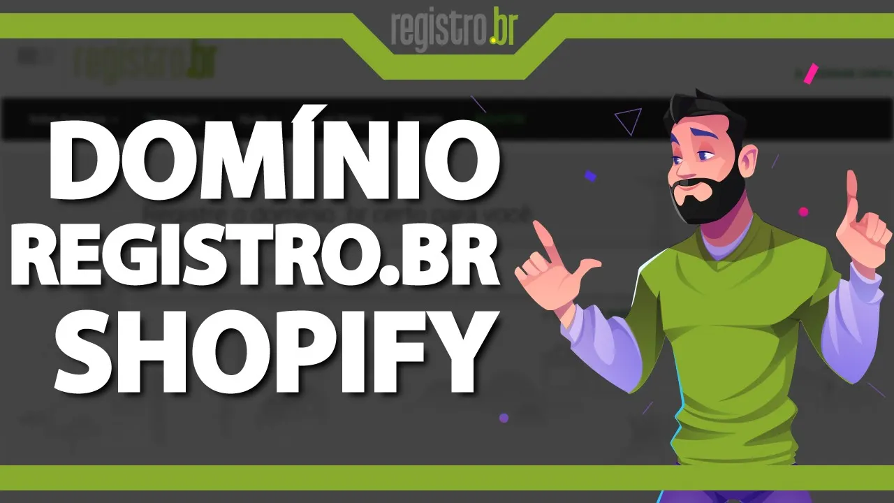 Como usar o Domínio da Registro.Br na Shopify ATUALIZADO 2023