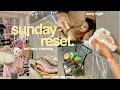 SUNDAY RESET ROUTINE how I prep for a productive week
