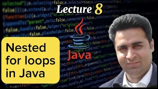 Lecture 8 - Nested for loop in Java