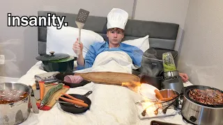 Cooking a Beef Wellington In My Bed