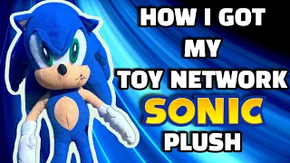 HOW I GOT MY TOY NETWORK SONIC PLUSH