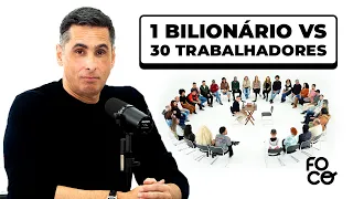 1 BILIONÁRIO VS 30 TRABALHADORES | ft. Flávio Augusto