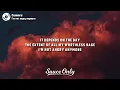 Cummrs - I'm not angry anymore (Lyrics)