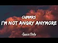 I am not angry anymore