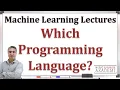 C C C R Java or Python Which Programming Language to learn for Machine Learning AI