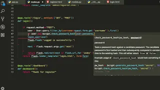 Login and logout system Flask MYSQL in python complete website part 6