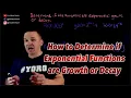 How to Determine if a Function is Exponential Growth or Decay