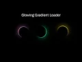 Glowing Gradient Circle Loader HTML CSS Animation