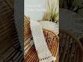 Macrame Table Runner