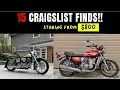 15 Vintage Classic Motorcycles for Sale 2026 Craigslist Finds