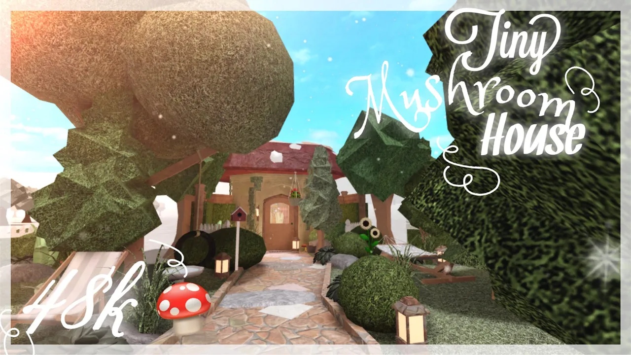 II Tiny Mushroom House II Welcome to Bloxburg II iiSxtxrii II