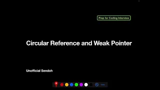 Circular Reference and Weak Pointer C