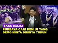 Lagu Purbaya Skak Balik BEM UI di Wisuda: Hari Pertama Menteri Disuruh Turun, Mana yang Demo?