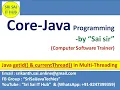 Java getId currentThread Methods in Multi Threading Java Thread class java lang