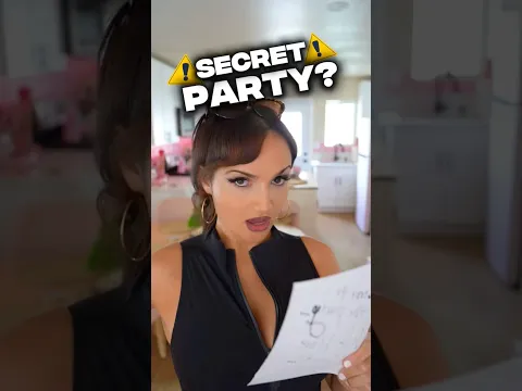 Secret Party? 👀
