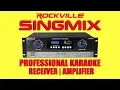 Rockville SingMix Professional Karaoke Bluetooth Amplifier Receiver Demo SingMix 2 SingMix 3